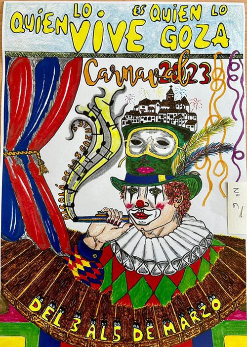 Cartel del Carnaval de Alcalá de los Gazules de 2023