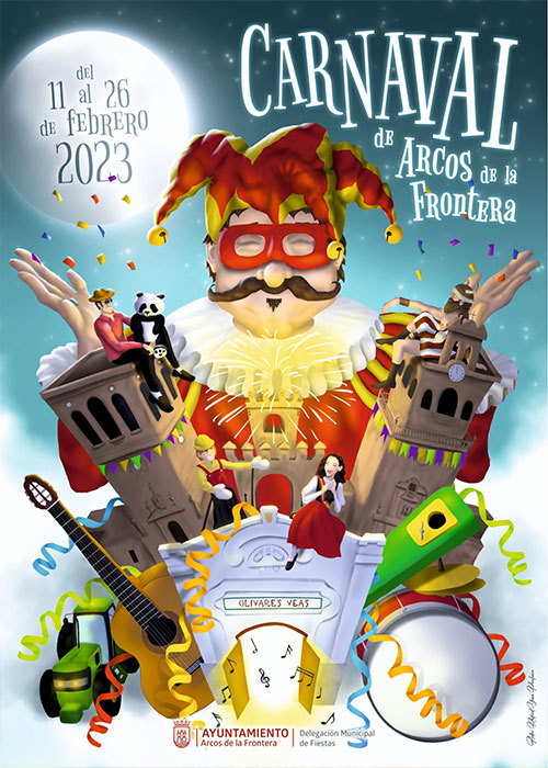 Cartel del Carnaval de Arcos de la Frontera de 2023