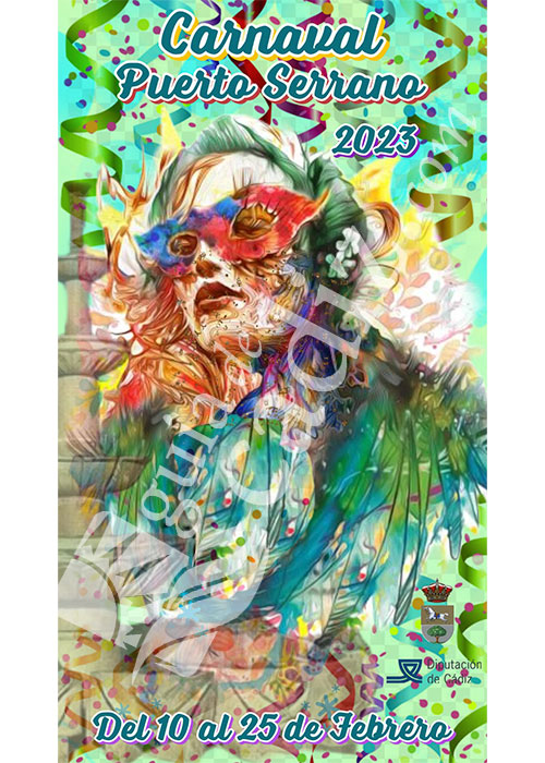 Cartel del Carnaval de Puerto Serrano de 2023