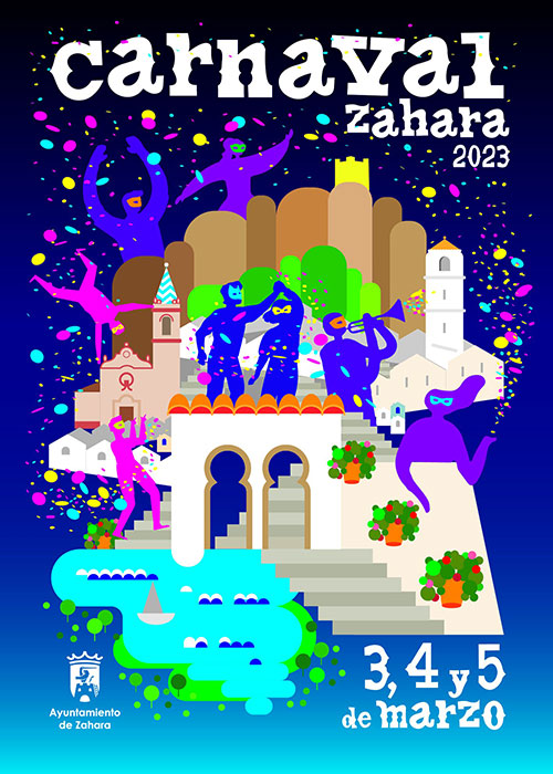 Cartel del Carnaval de Zahara de la Sierra de 2023