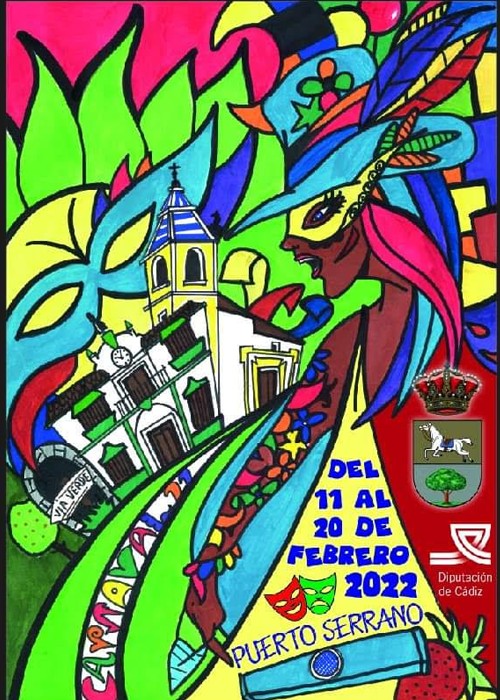 Cartel del Carnaval de Puerto Serrano 2022