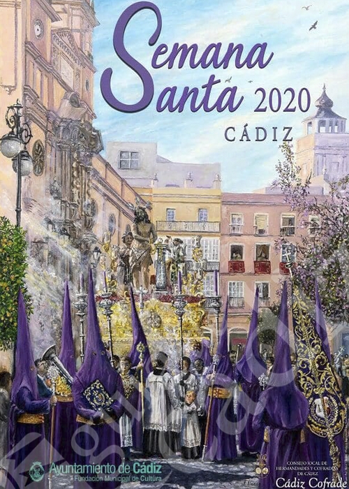 Cartel de la Semana Santa de Cádiz de 2020