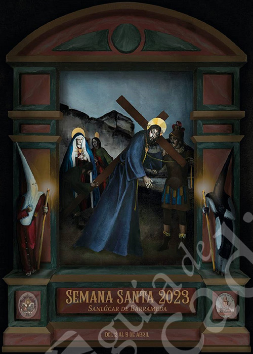 Cartel de la Semana Santa de Sanlúcar 2023