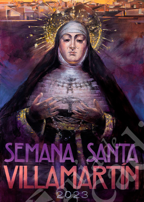 Cartel de la Semana Santa de Villamartín de 2023