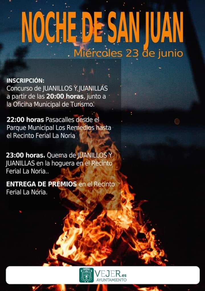 DE SAN JUAN EN VEJER - Fiestas típicas | Agenda de Guía de Cádiz