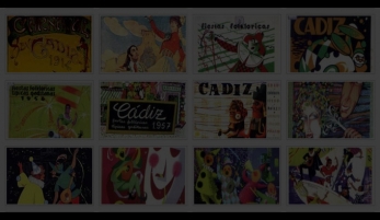 Carteles históricos del Carnaval de Cádiz