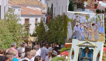 El Gastor se tiñe de verde para vivir las fiestas del Corpus Christi